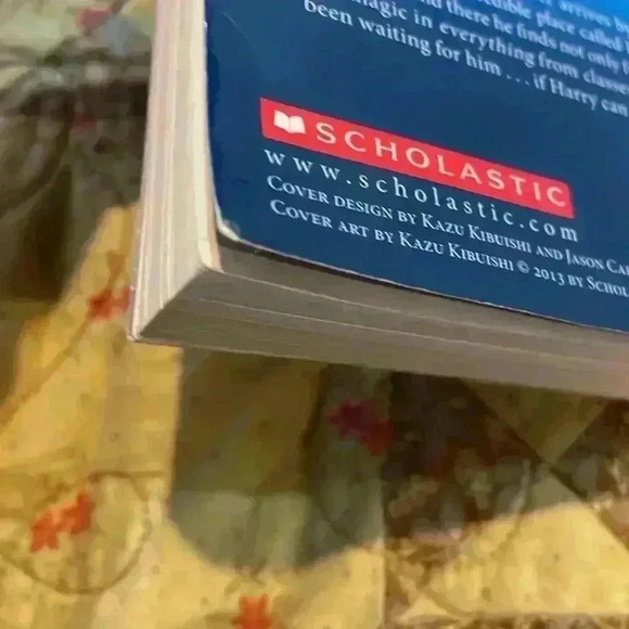 ⚡️ Unique Cover! 2013 scholastic paperback Harry Potter and the Sorcerer’s Stone - Picture 5 of 13